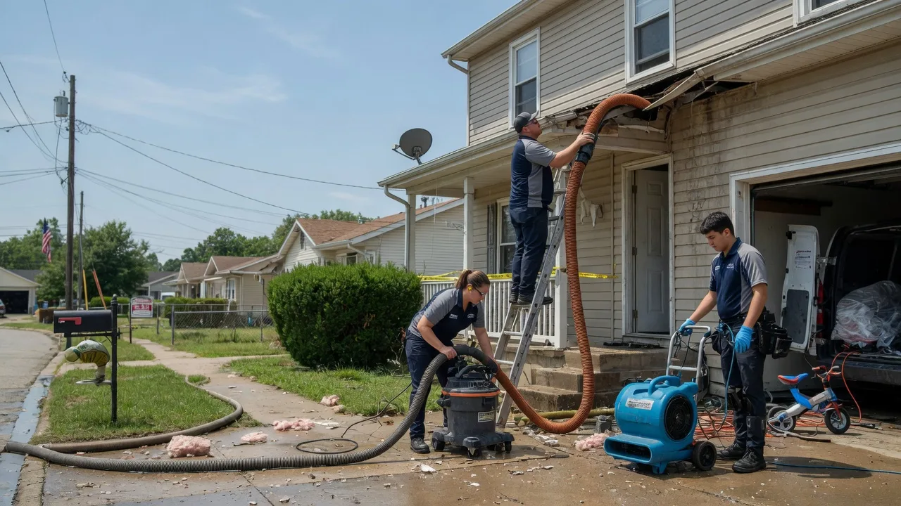 Water Damage Restoration in Marysville, OH near me